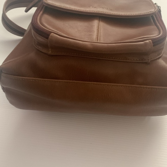 COPY - Via Roma nap sack/ purse vintage,brown - Picture 4 of 11